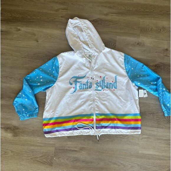 Disney Fantasyland Hooded Windbreaker Jacket - Picture 5 of 8